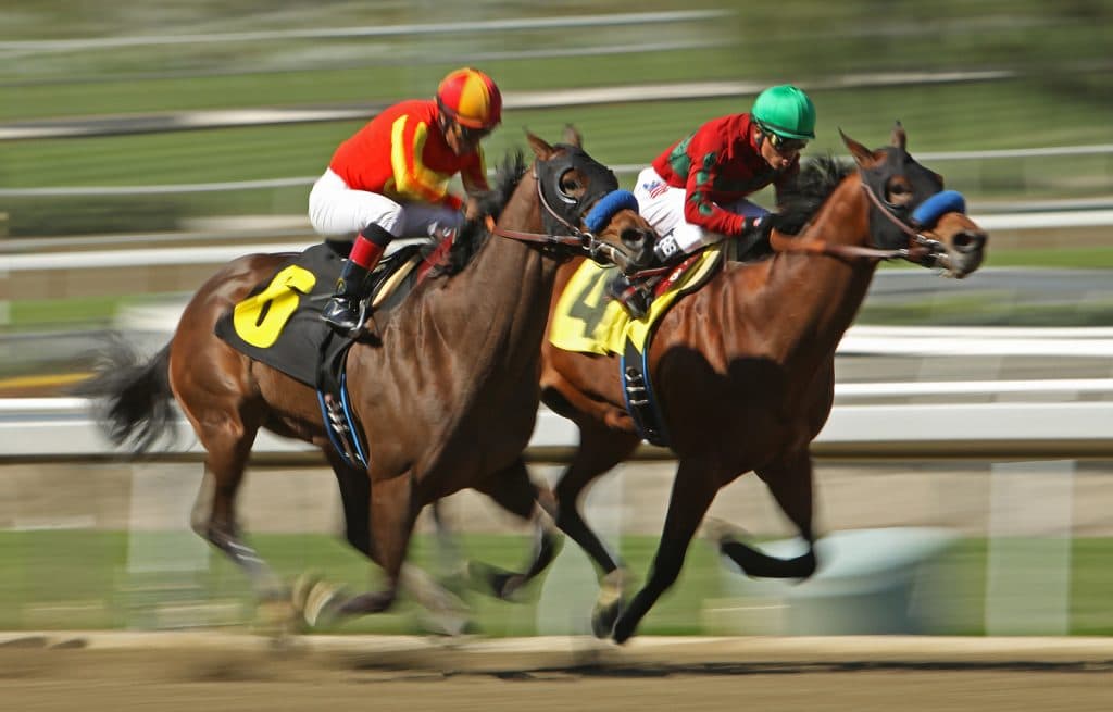 Jockey Martin Garcia and "Mile High Magic"